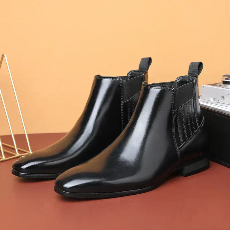 Miguel | Ankle Boots in Synthetic Leather