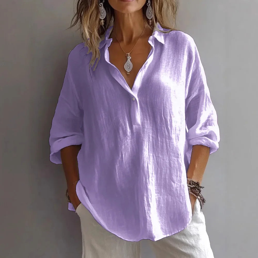 Barbara | Long Casual Blouse