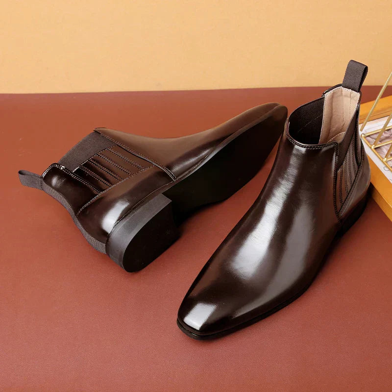Miguel | Ankle Boots in Synthetic Leather