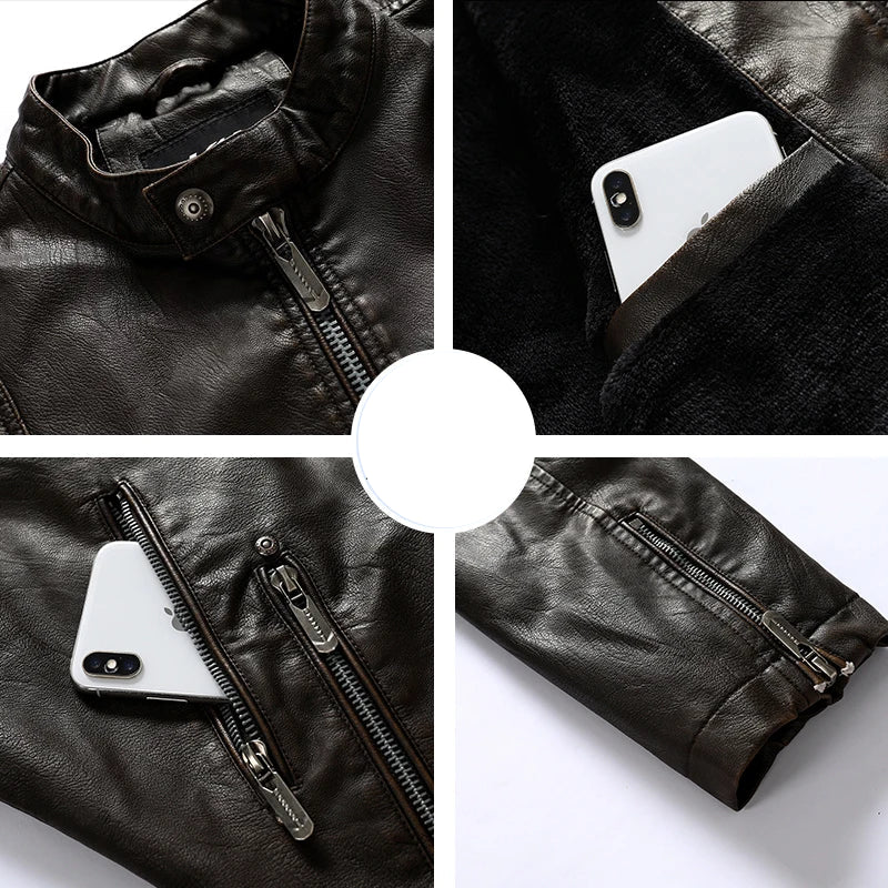 Herbert | Stylish men's leather jacket