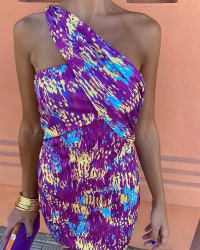 Dean | Elegant One-Shoulder Dress