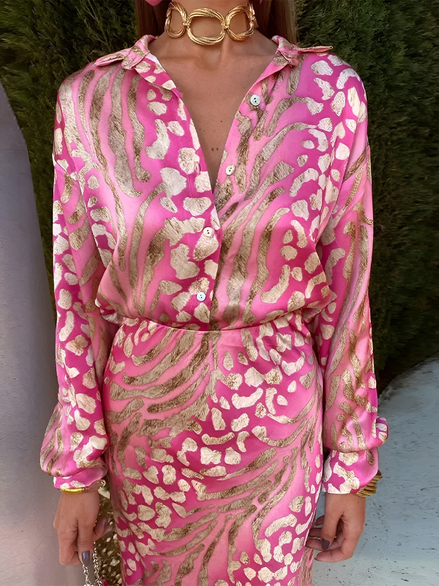 Mei | Elegant Silk Dress