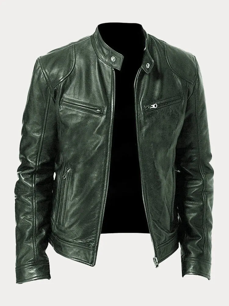 Jerry | Timeless leather style with a touch of character