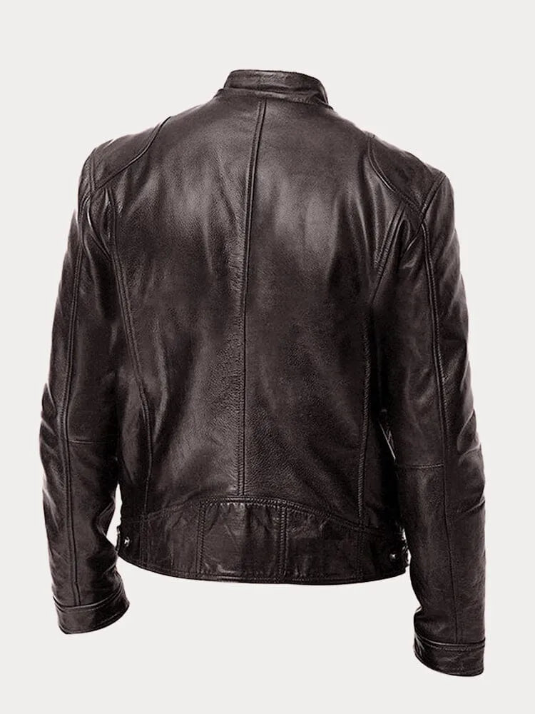 Jerry | Timeless leather style with a touch of character