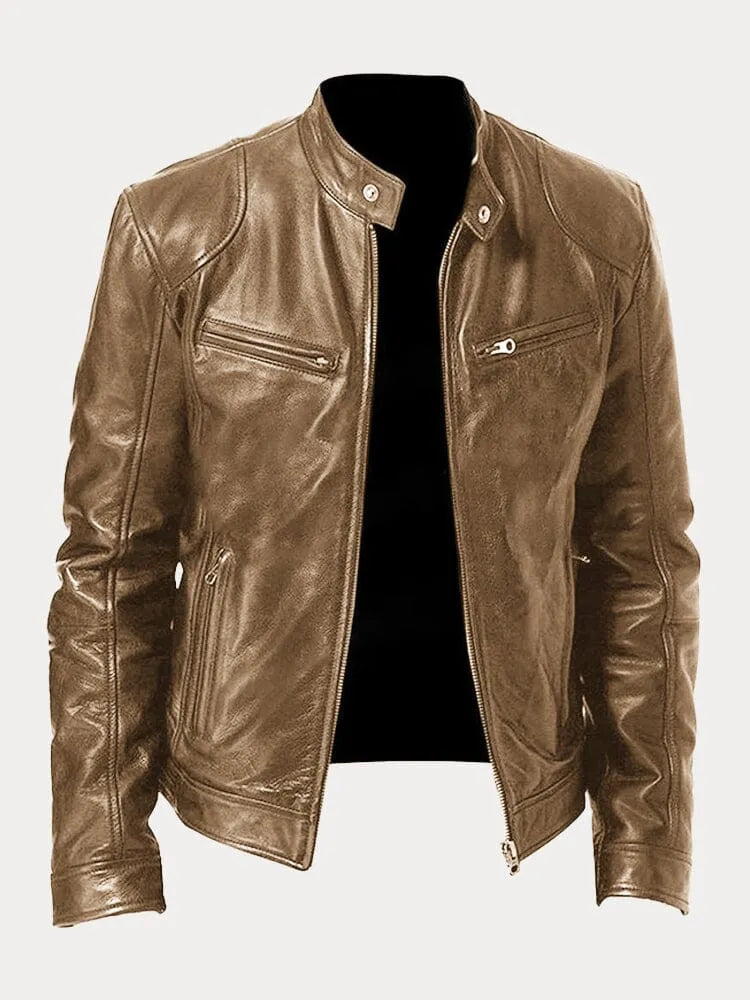 Jerry | Timeless leather style with a touch of character