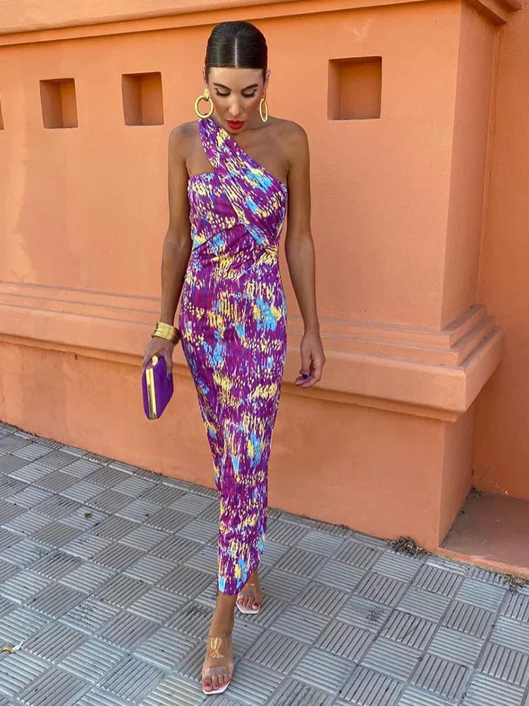 Dean | Elegant One-Shoulder Dress
