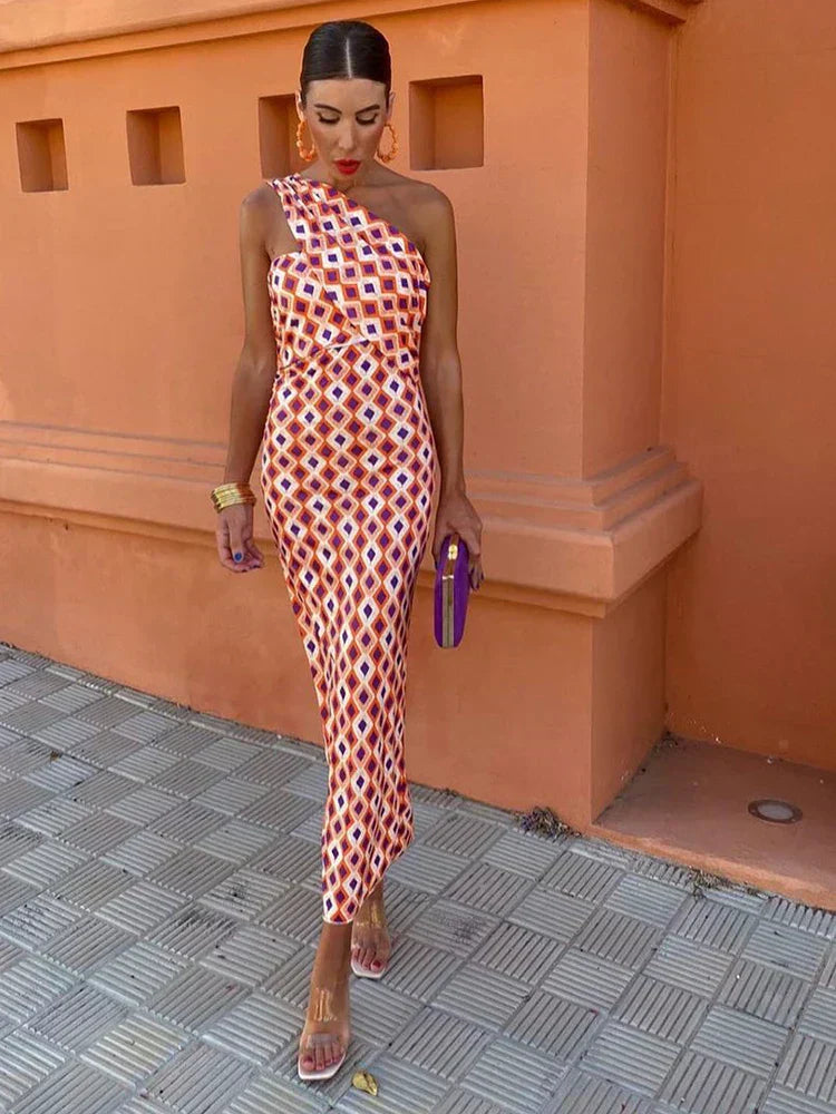 Dean | Elegant One-Shoulder Dress