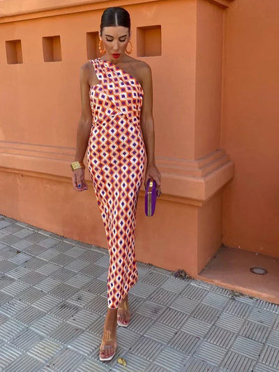 Dean | Elegant One-Shoulder Dress