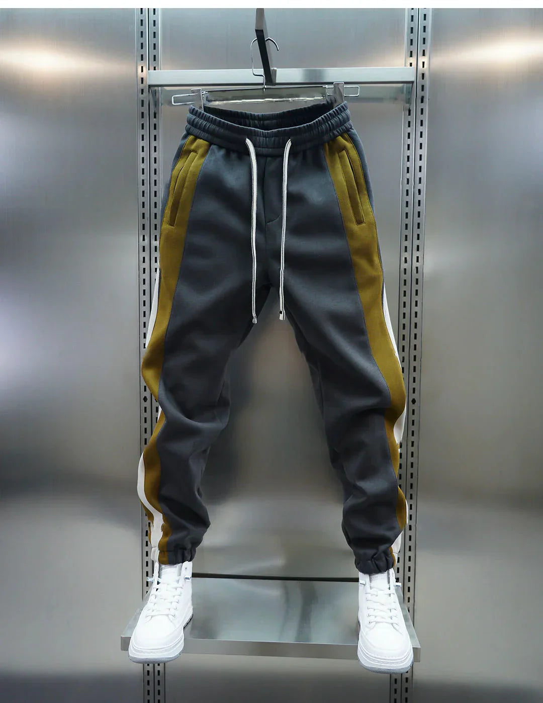 Marvin | Fashionable Pants with Contrasting Stripes