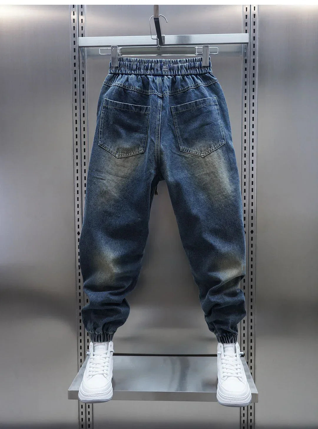 Roland | Baggy Denim Pants with Belt