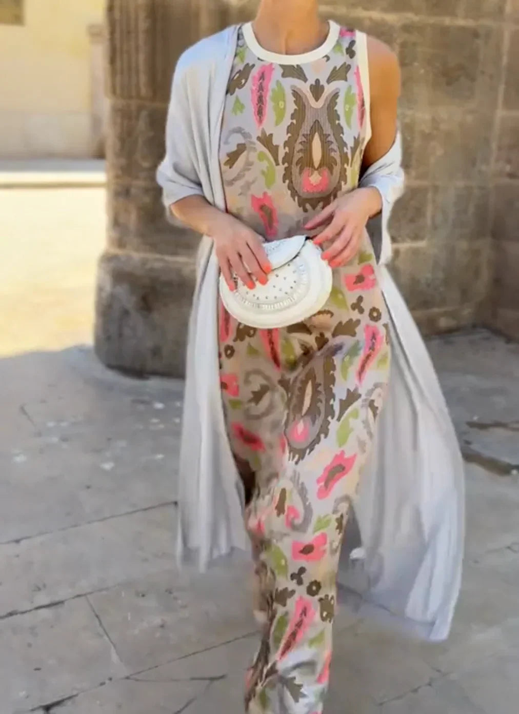 Aria | Two-Piece Urban Style Printed Set