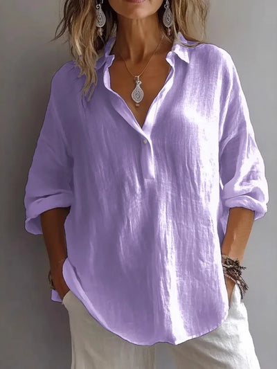 Barbara | Long Casual Blouse