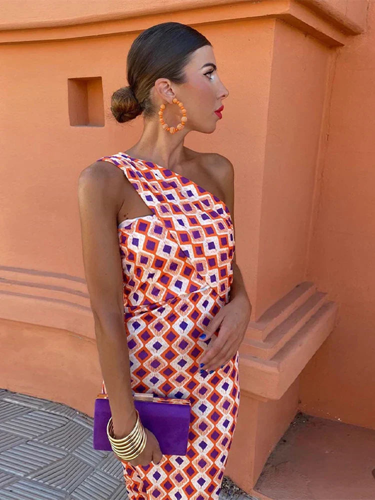 Dean | Elegant One-Shoulder Dress