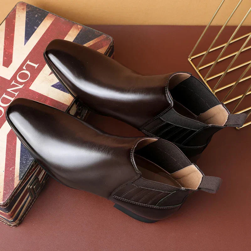 Miguel | Ankle Boots in Synthetic Leather
