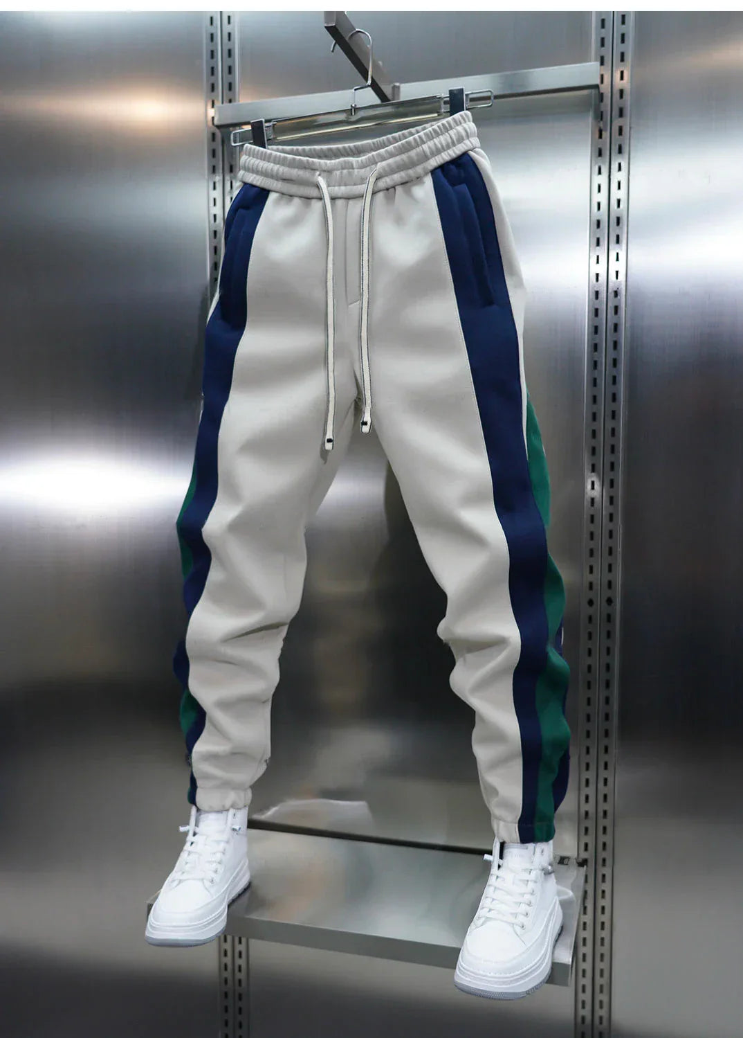 Marvin | Fashionable Pants with Contrasting Stripes