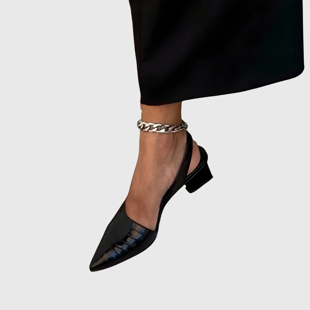 Marcia | Elegant Leather Heels