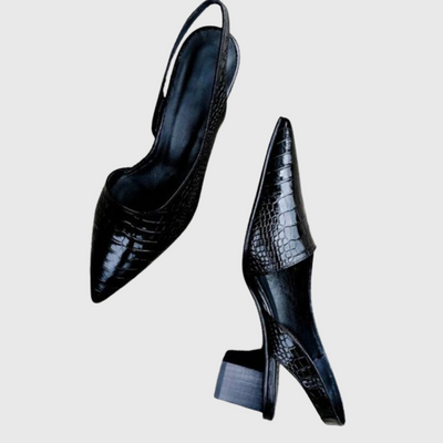 Marcia | Elegant Leather Heels