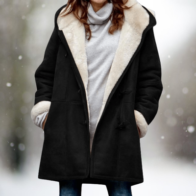 Daisy | Premium Suede Fleece Hooded Jacket