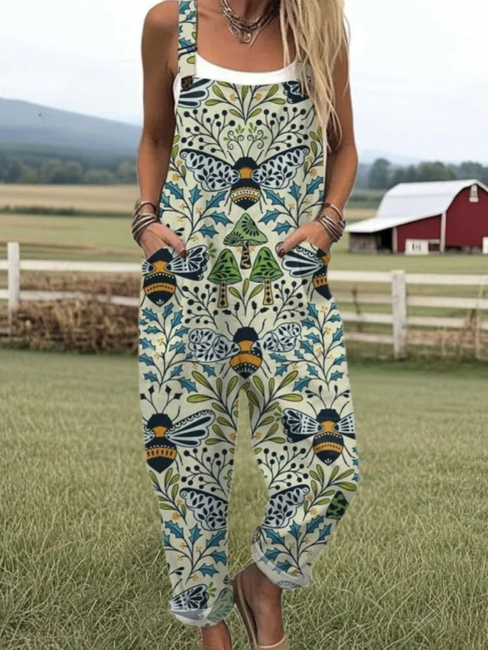 Aurora | Lightweight Vintage Jumpsuit