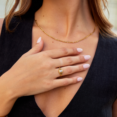 Toni | Vintage Royal Pearl Ring