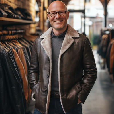 Frank | Leather Jacket with Lining