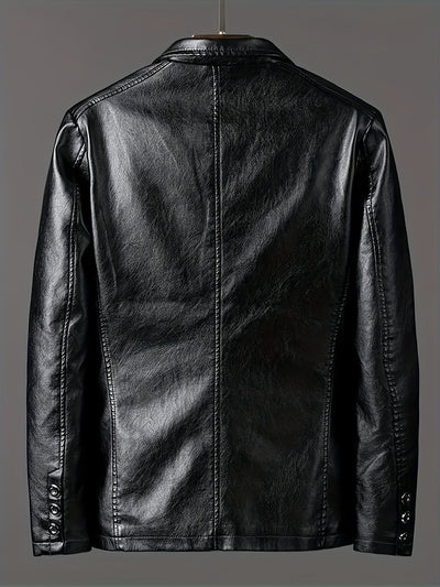 Clyde | Elegant leather blazer