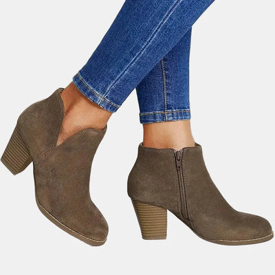 Eleanora | Block Heel Ankle Boots