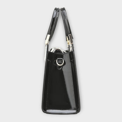 Madison | Glossy Crocodile Pattern Handbag