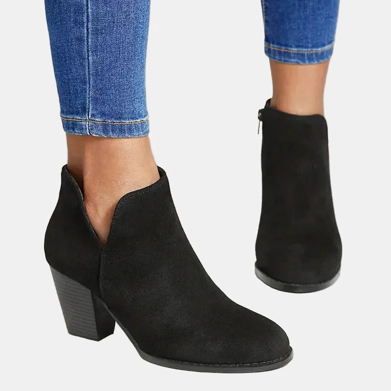 Eleanora | Block Heel Ankle Boots