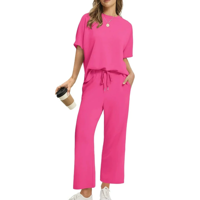 Camila | Casual Set with Top and Pants