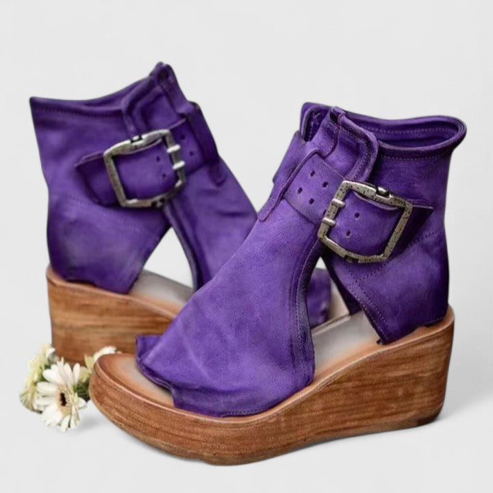 Lydia | Orthopedic Wedge Sandals