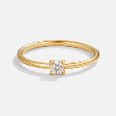 Kate | Gold Rings with Birthstone