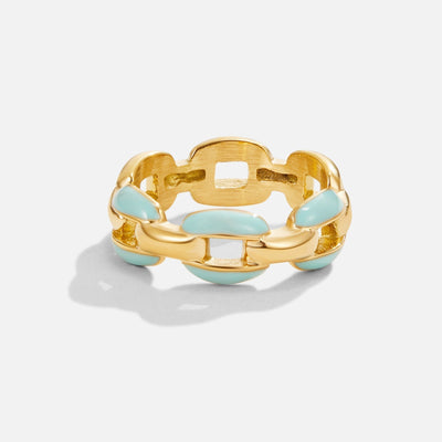 Jermaine | Blue Chain Ring Reya