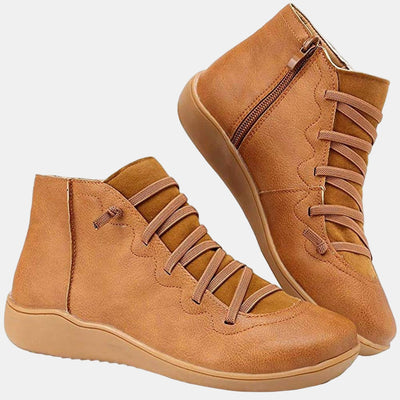 Arla | Lace-up Ankle Boots