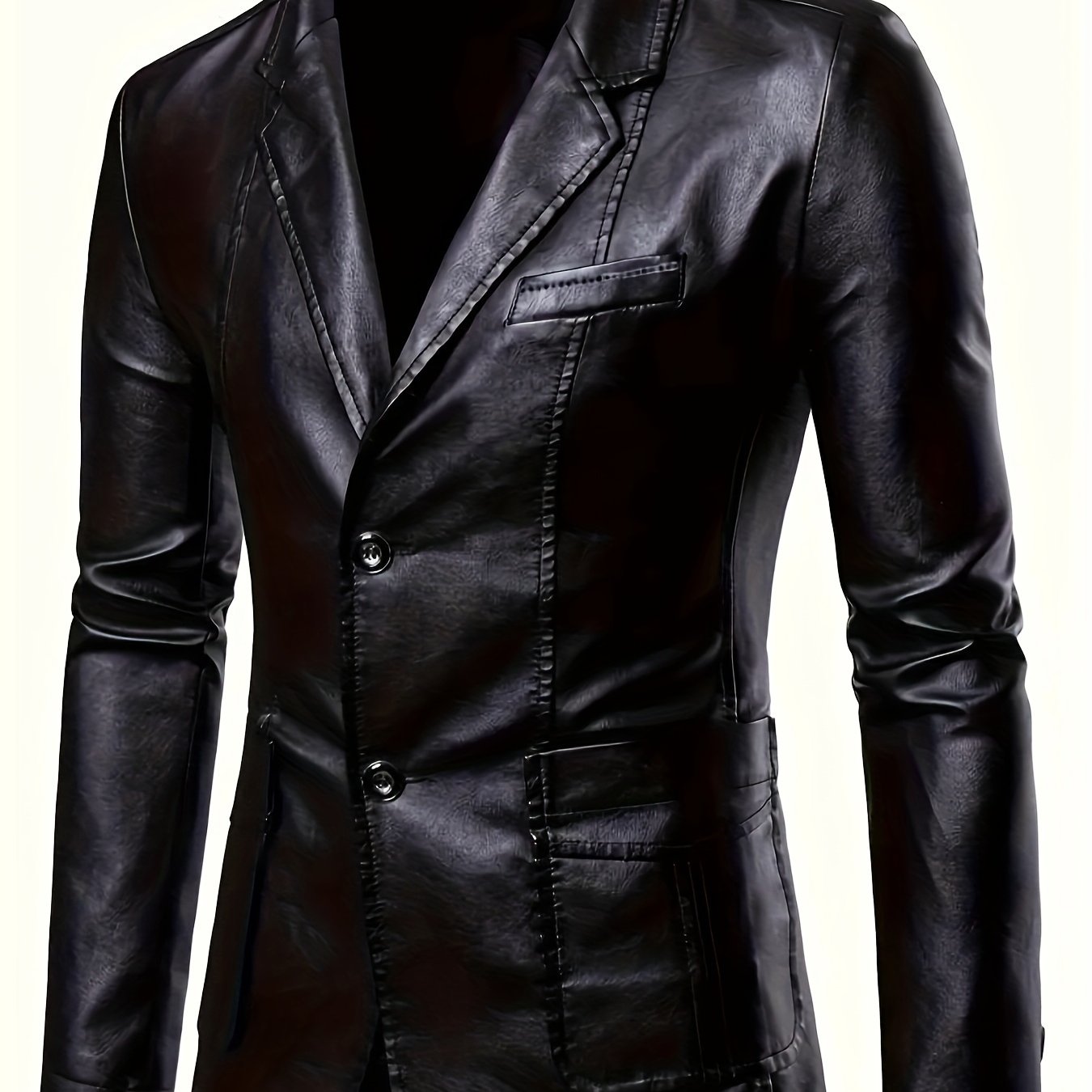 Clyde | Elegant leather blazer