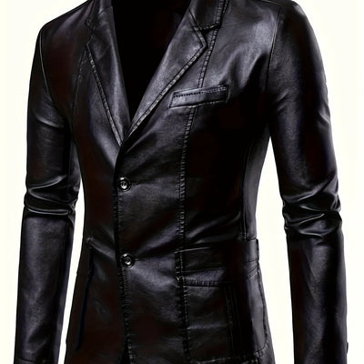 Clyde | Elegant leather blazer