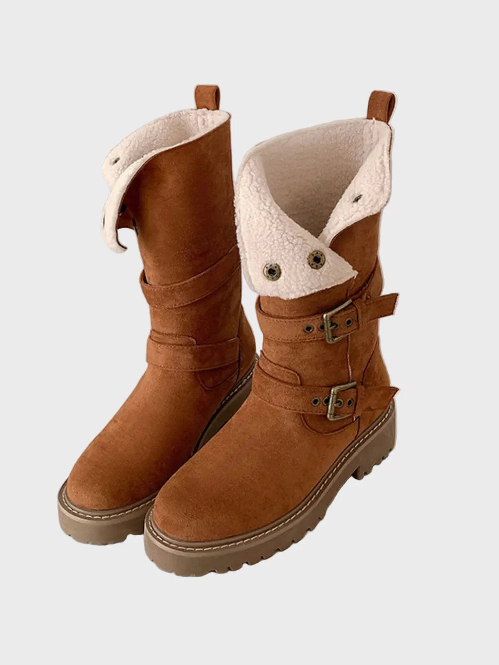 Jeanette | Winter Fur High Boots