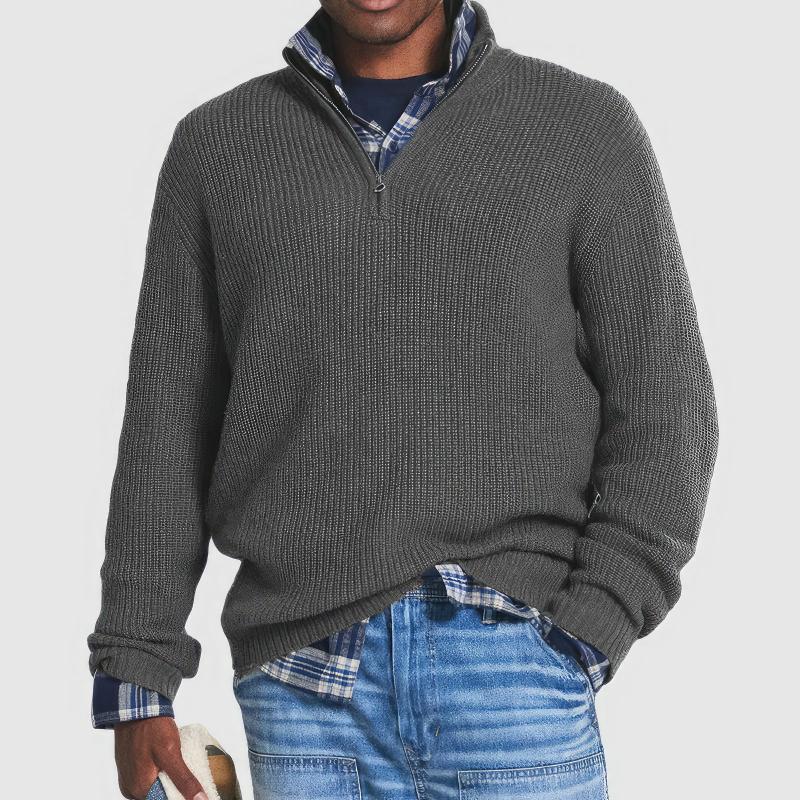 Wilbur | Men’s Zip Sweater
