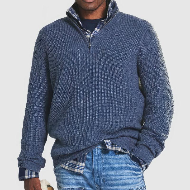 Wilbur | Men’s Zip Sweater