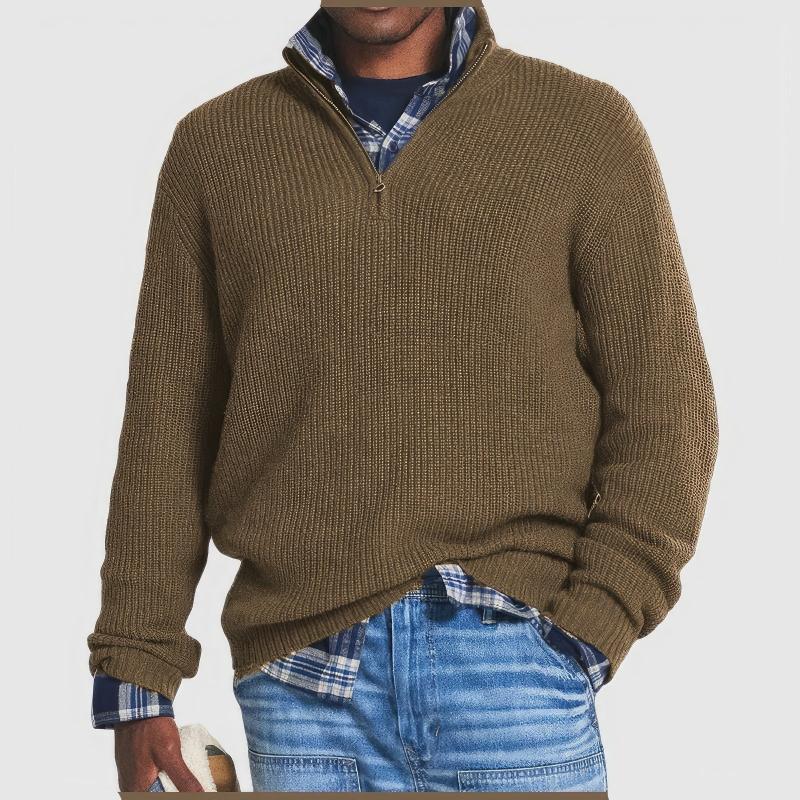 Wilbur | Men’s Zip Sweater