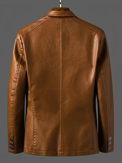 Clyde | Elegant leather blazer