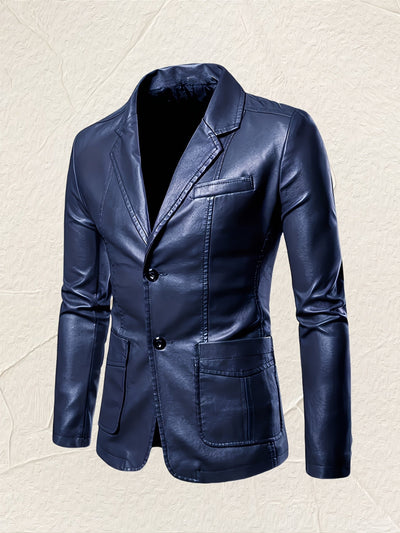 Clyde | Elegant leather blazer