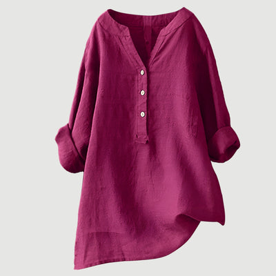 Scarlett | Airy and Comfortable Button-Up Shirt