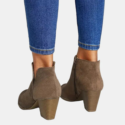 Eleanora | Block Heel Ankle Boots