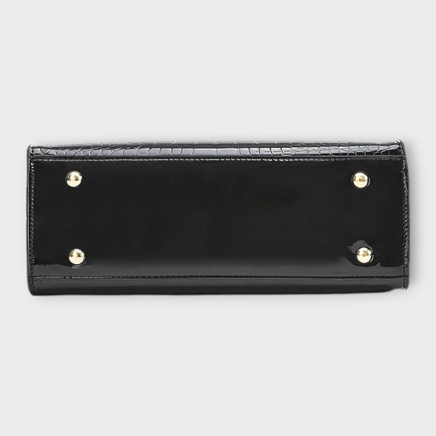 Madison | Glossy Crocodile Pattern Handbag