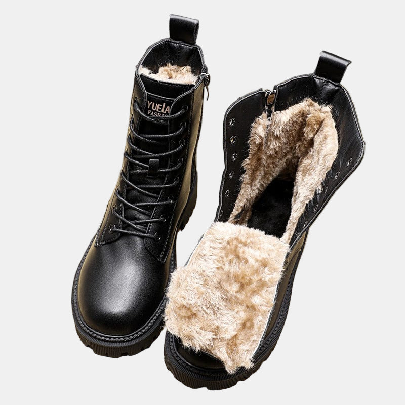 Mazelle | Square Heel Ankle Boots
