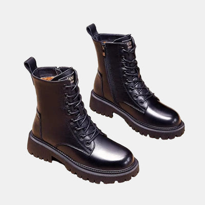 Mazelle | Square Heel Ankle Boots