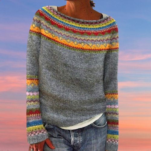 Jade | Retro Sweater