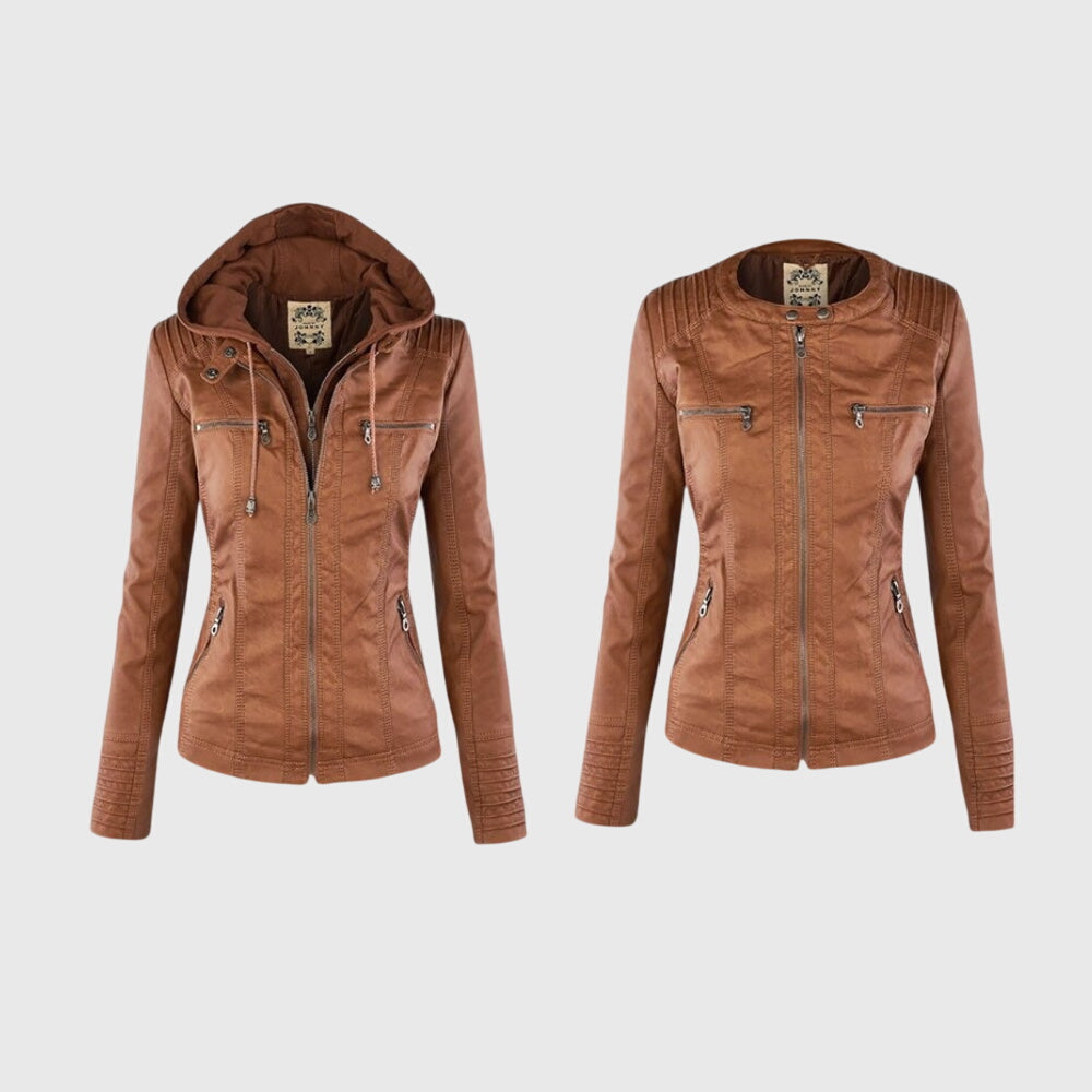 Caroline | The stylish and unique leather jacket