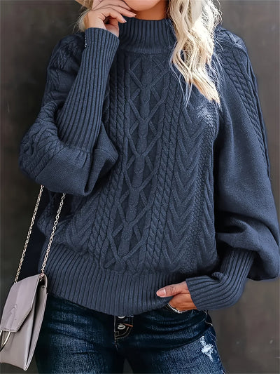 Bessie | Casual Long Sleeve Knitted Sweater